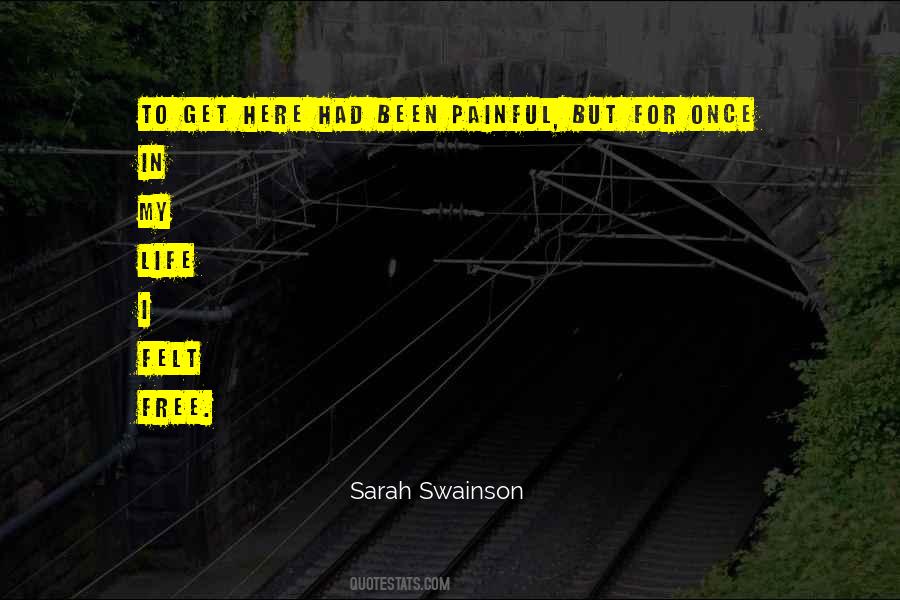 Sarah Swainson Quotes #541445