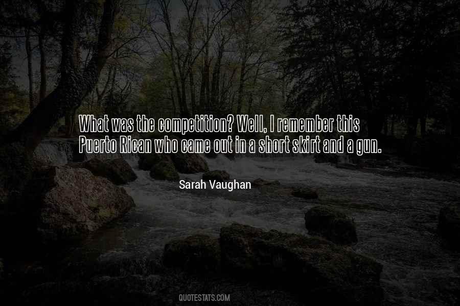 Sarah Vaughan Quotes #1182502