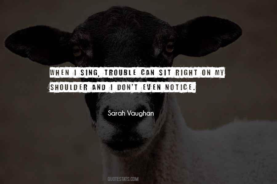 Sarah Vaughan Quotes #365790