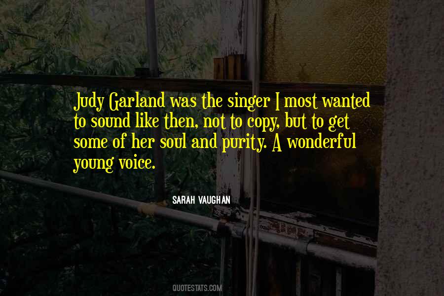 Sarah Vaughan Quotes #706809