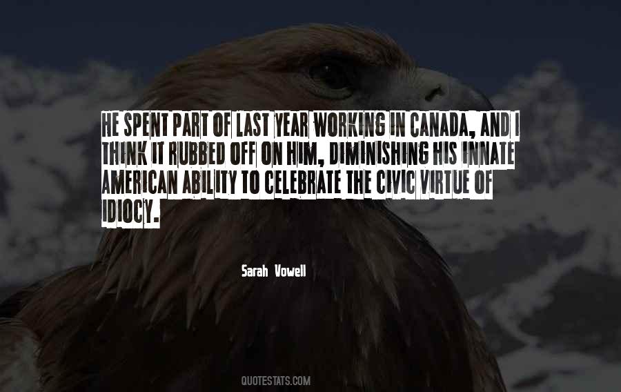 Sarah Vowell Quotes #1171718