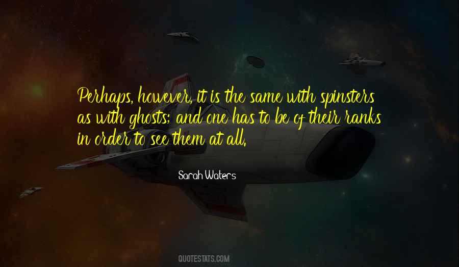 Sarah Waters Quotes #1086428