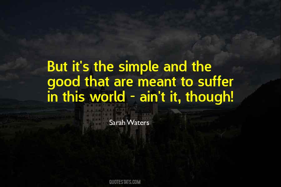 Sarah Waters Quotes #1676016