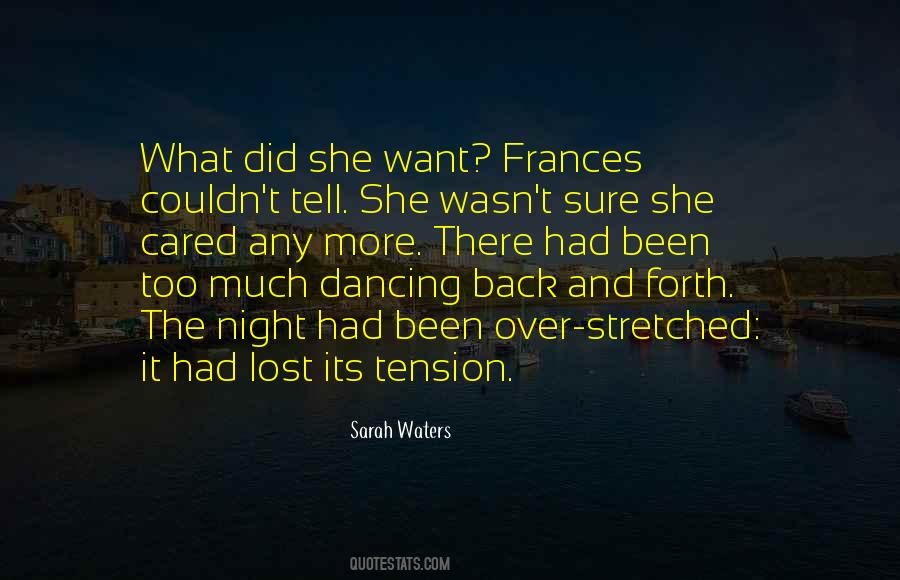 Sarah Waters Quotes #754688