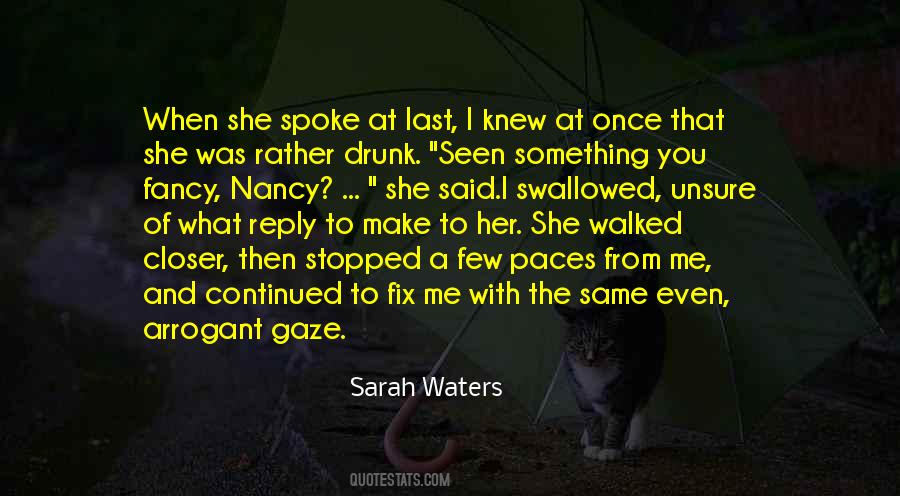 Sarah Waters Quotes #845638