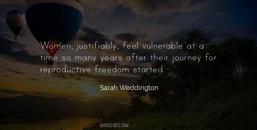 Sarah Weddington Quotes #847154