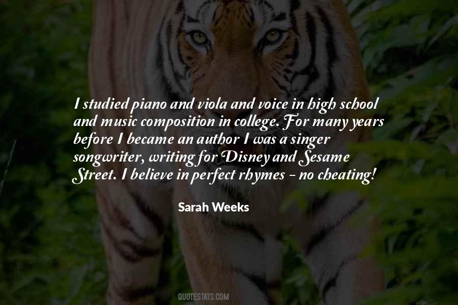 Sarah Weeks Quotes #520089