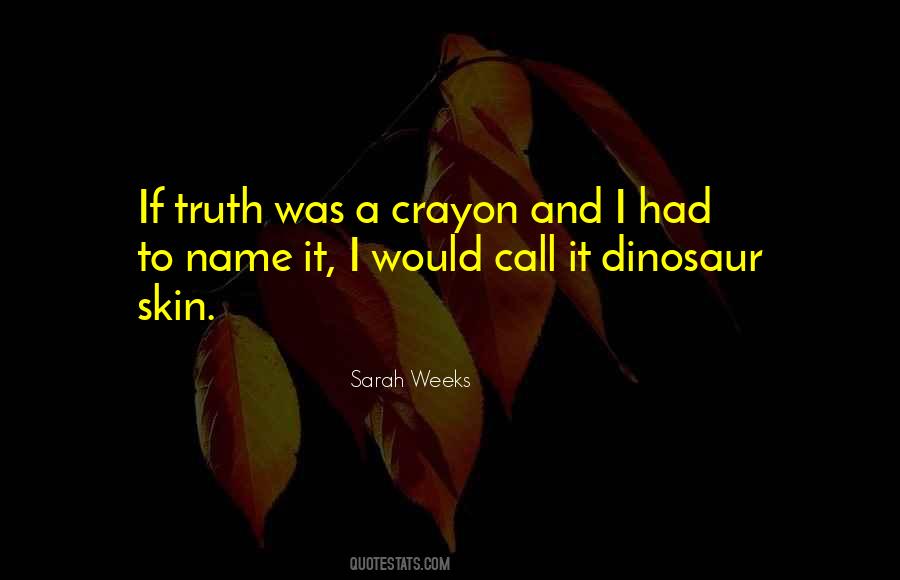 Sarah Weeks Quotes #68358