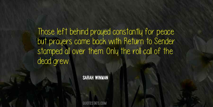 Sarah Winman Quotes #271155