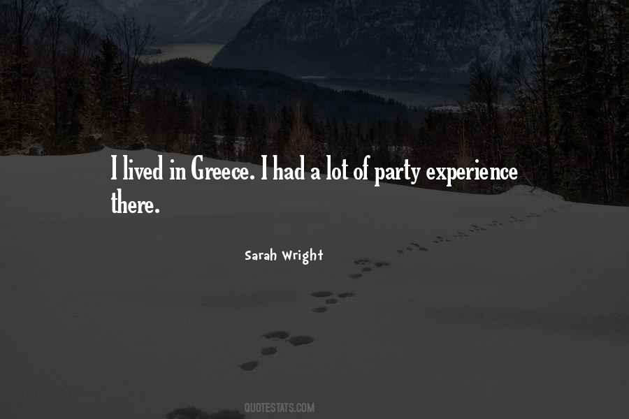 Sarah Wright Quotes #391378