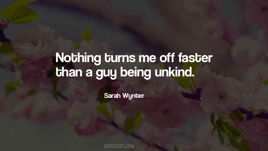 Sarah Wynter Quotes #1040456