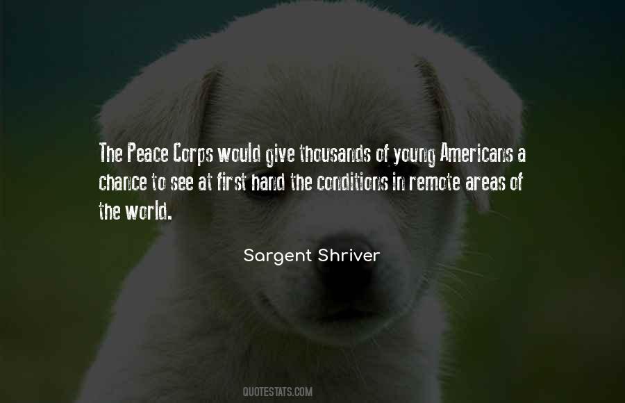 Sargent Shriver Quotes #1397548