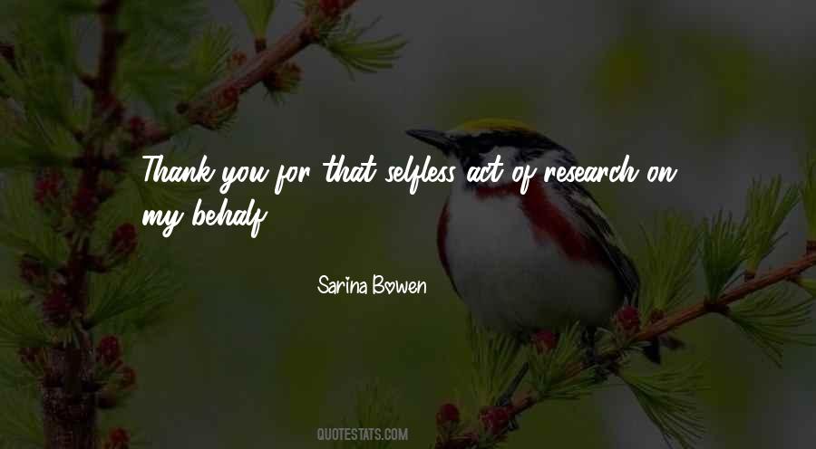 Sarina Bowen Quotes #1280785