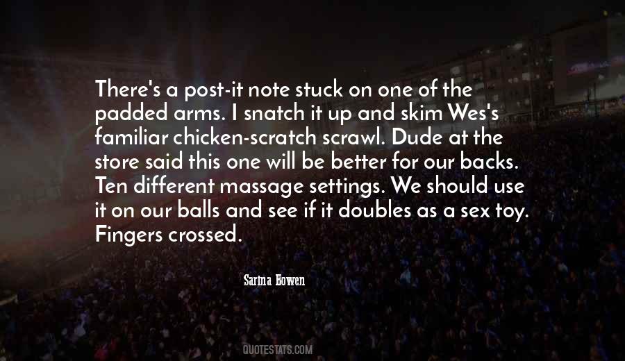Sarina Bowen Quotes #457655