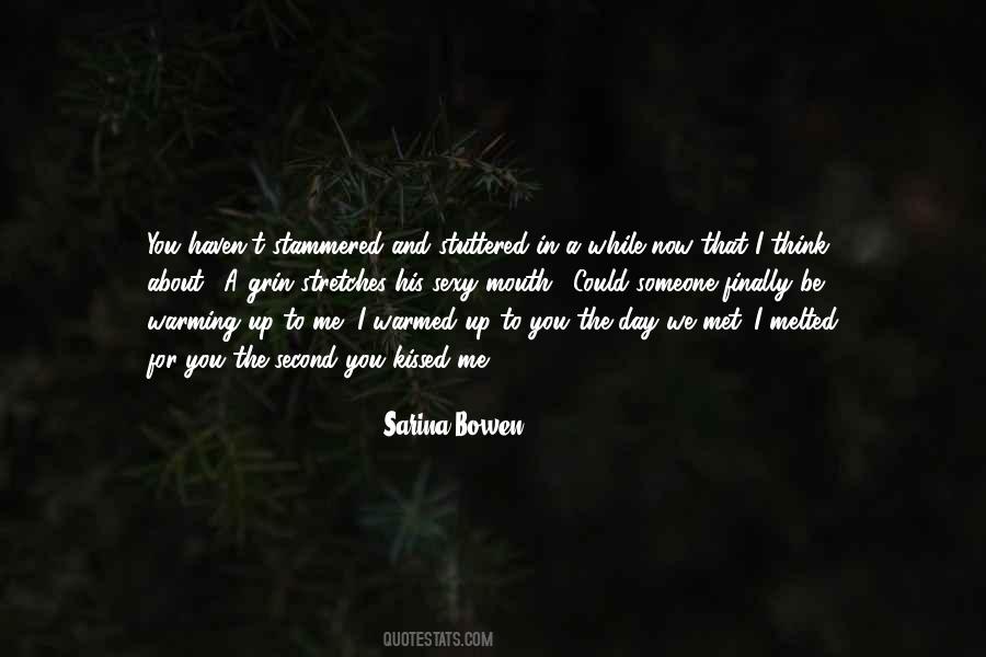 Sarina Bowen Quotes #487751