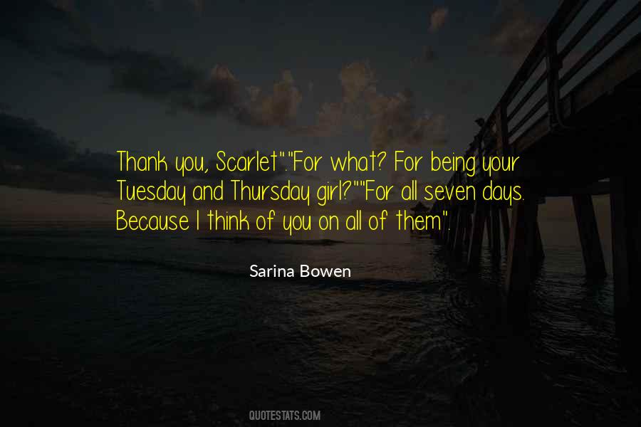 Sarina Bowen Quotes #494330
