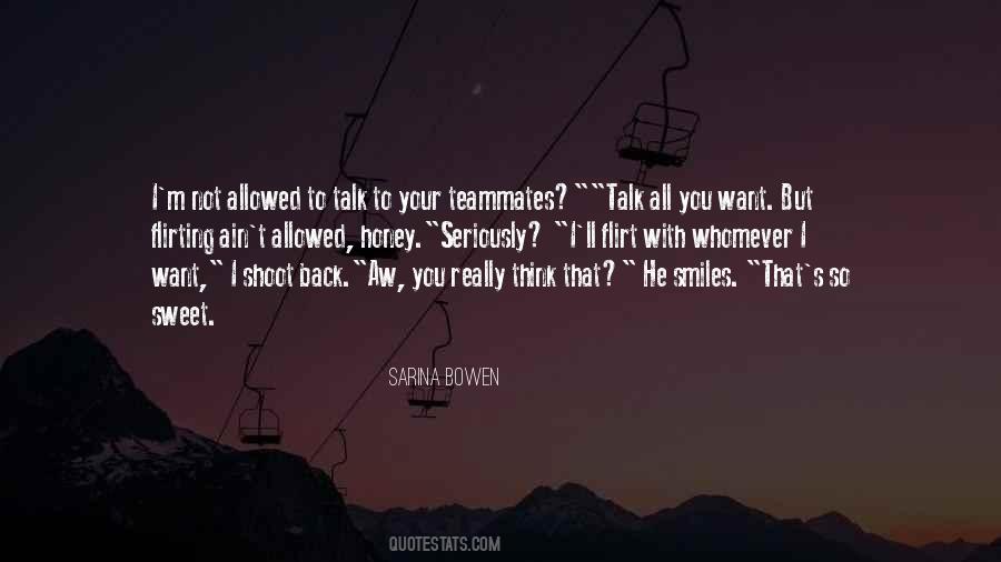 Sarina Bowen Quotes #748721