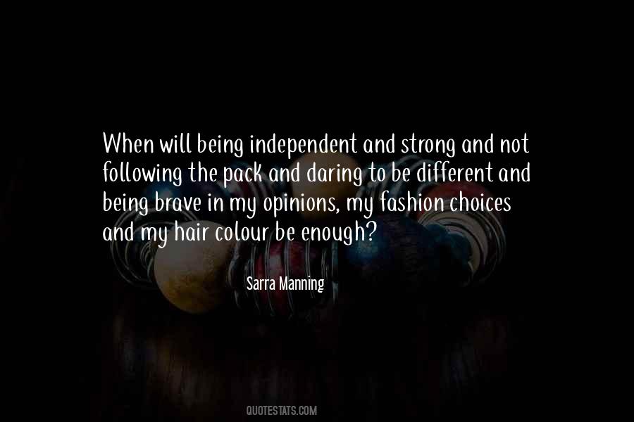 Sarra Manning Quotes #104913