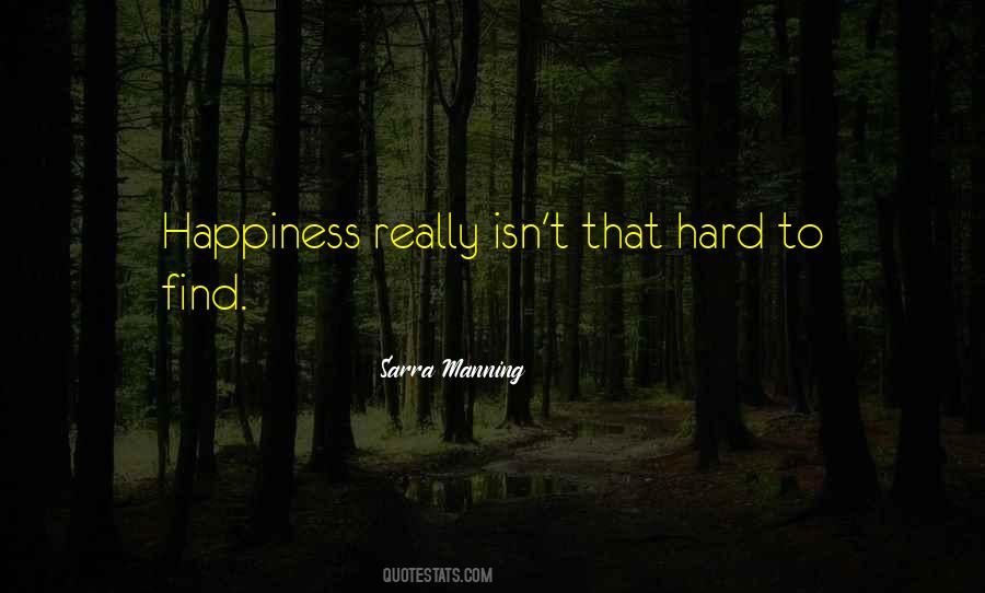 Sarra Manning Quotes #638226