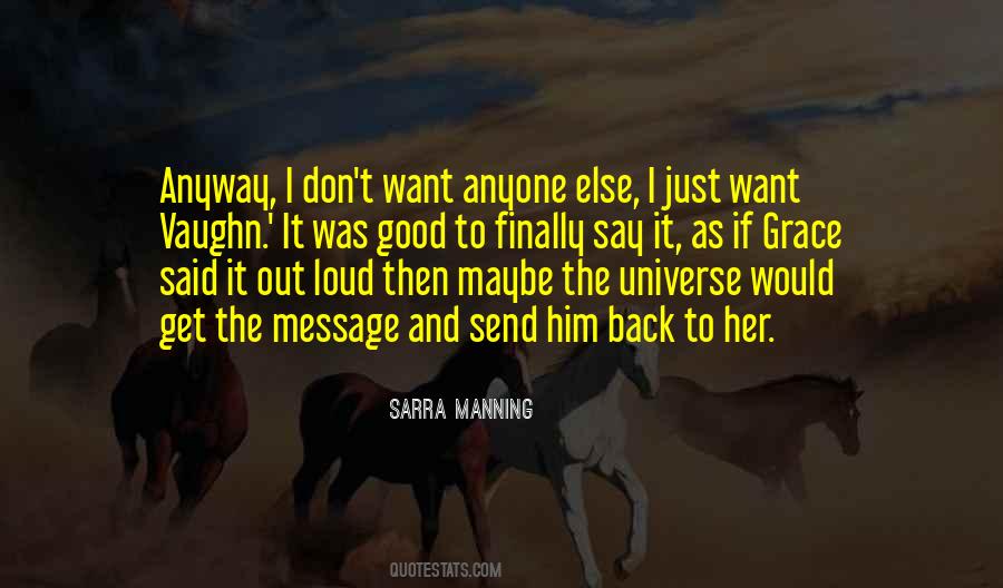 Sarra Manning Quotes #718992