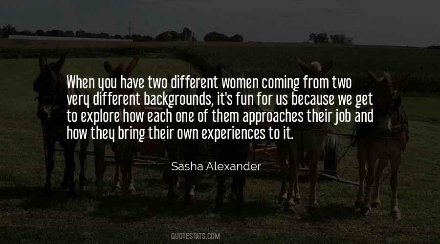 Sasha Alexander Quotes #1755097