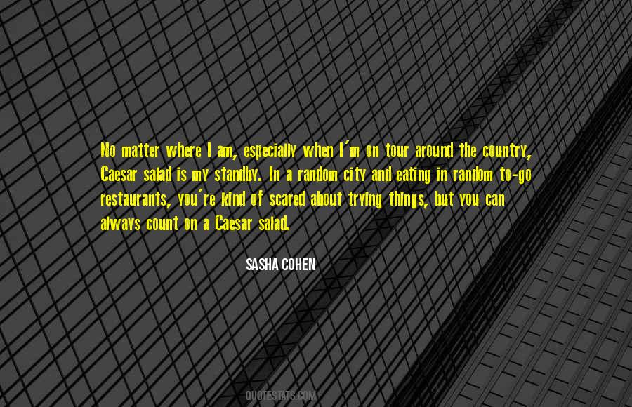 Sasha Cohen Quotes #492884