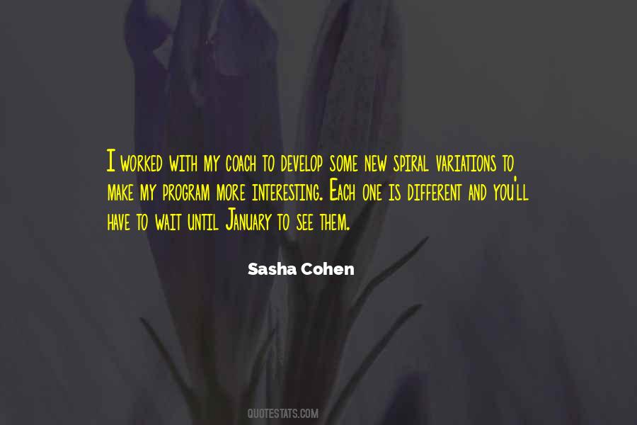 Sasha Cohen Quotes #934502