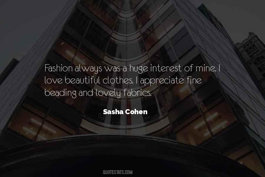 Sasha Cohen Quotes #9783
