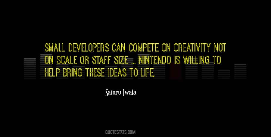 Satoru Iwata Quotes #1073896