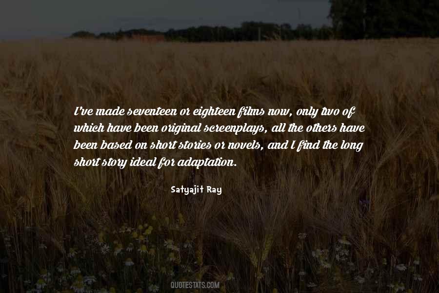 Satyajit Ray Quotes #1839236