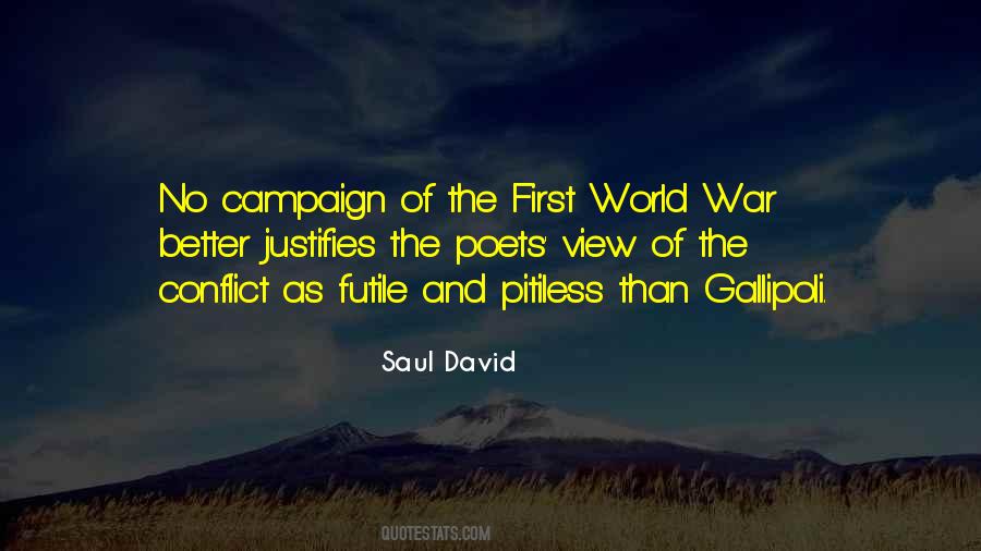 Saul David Quotes #400894