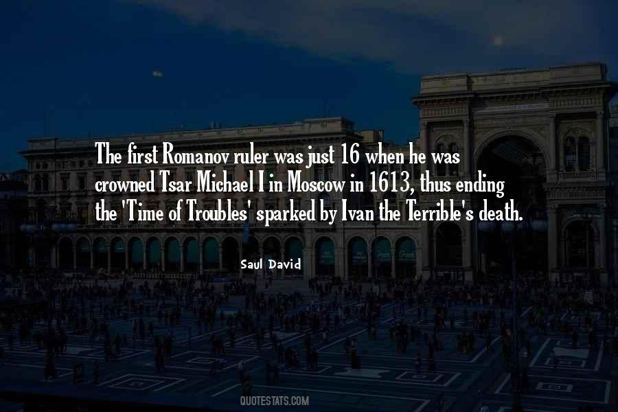 Saul David Quotes #51525