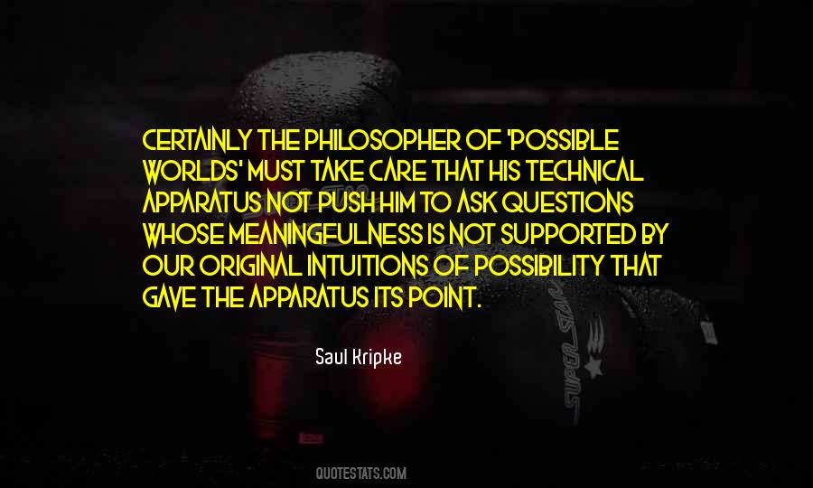 Saul Kripke Quotes #1441580