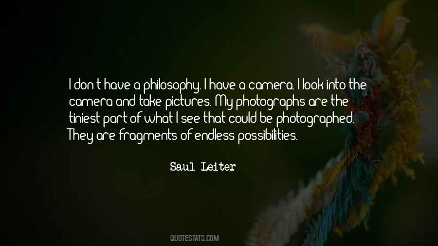 Saul Leiter Quotes #707523