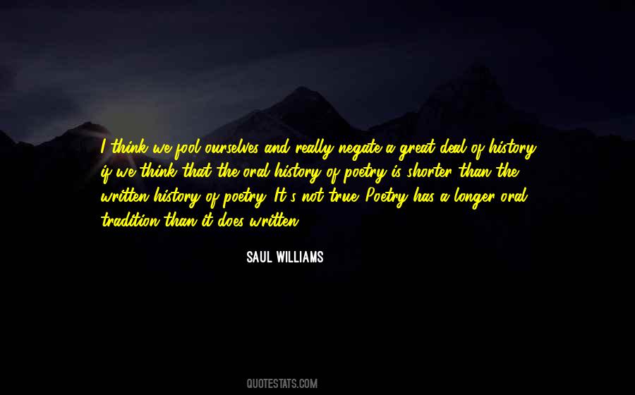 Saul Williams Quotes #509958