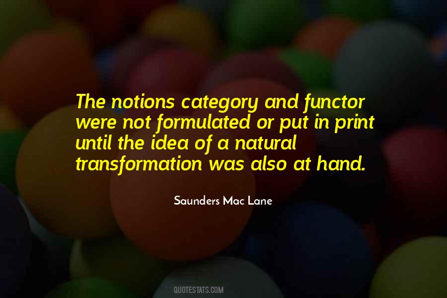 Saunders Mac Lane Quotes #1775483