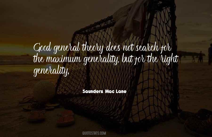 Saunders Mac Lane Quotes #229268