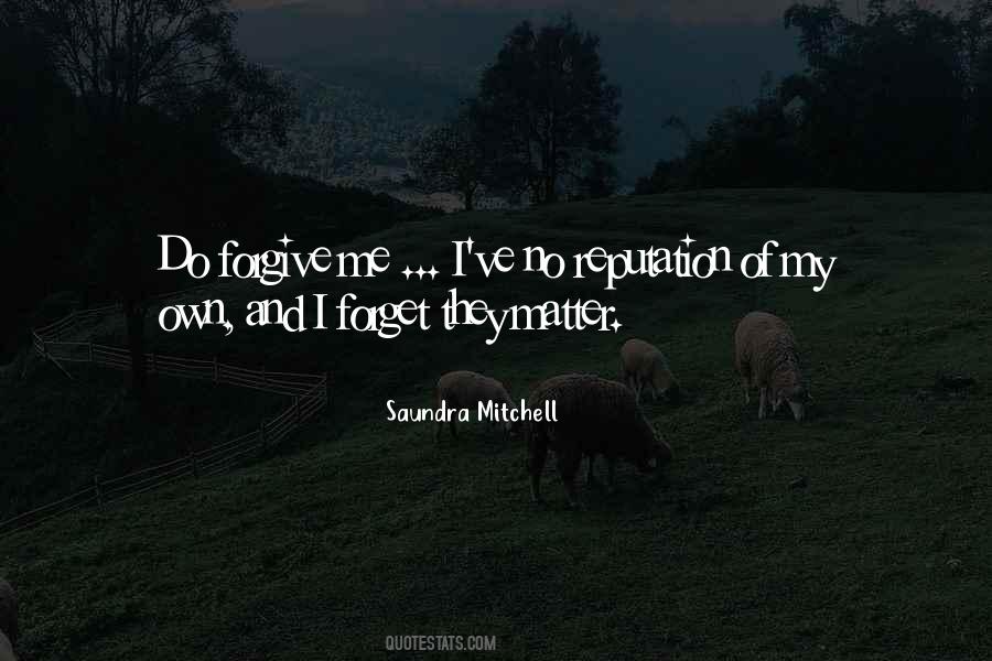 Saundra Mitchell Quotes #72673