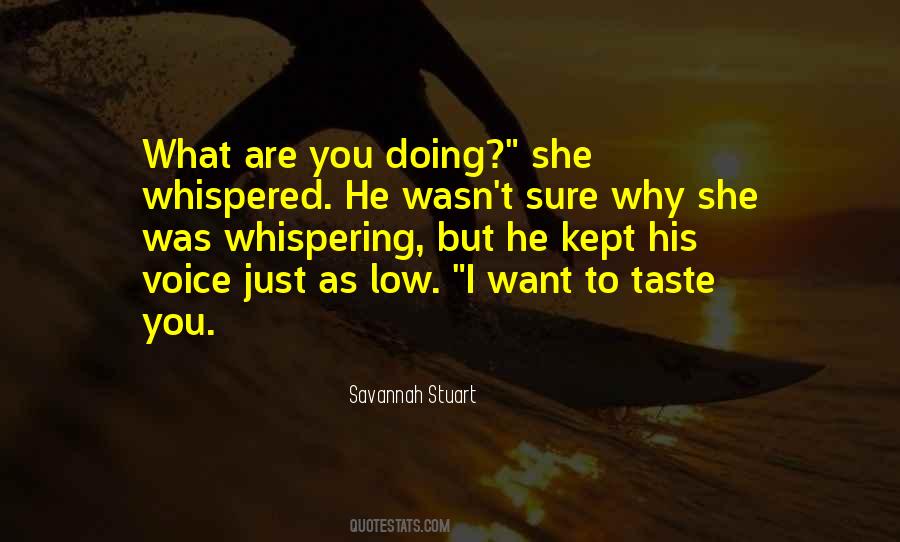 Savannah Stuart Quotes #1353924