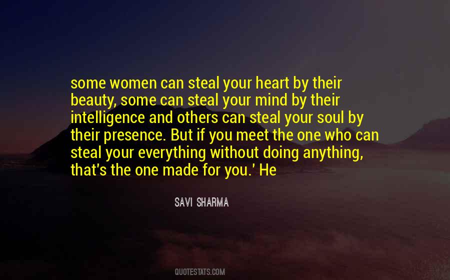 Savi Sharma Quotes #1324700