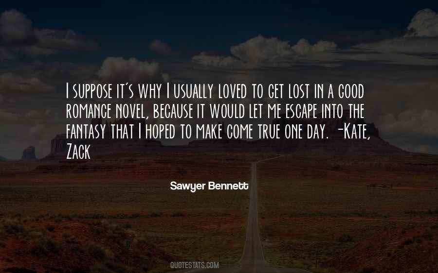 Sawyer Bennett Quotes #324461