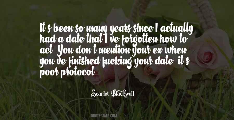 Scarlet Blackwell Quotes #817869