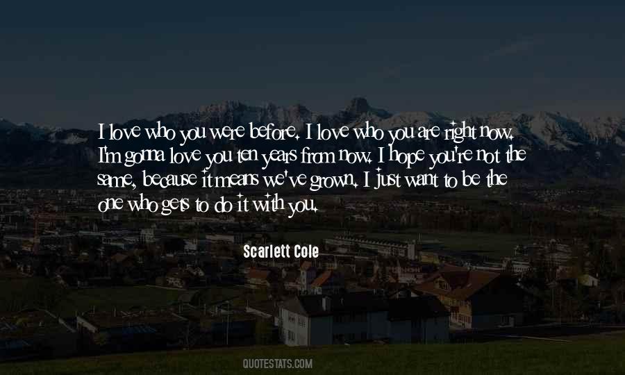 Scarlett Cole Quotes #183351