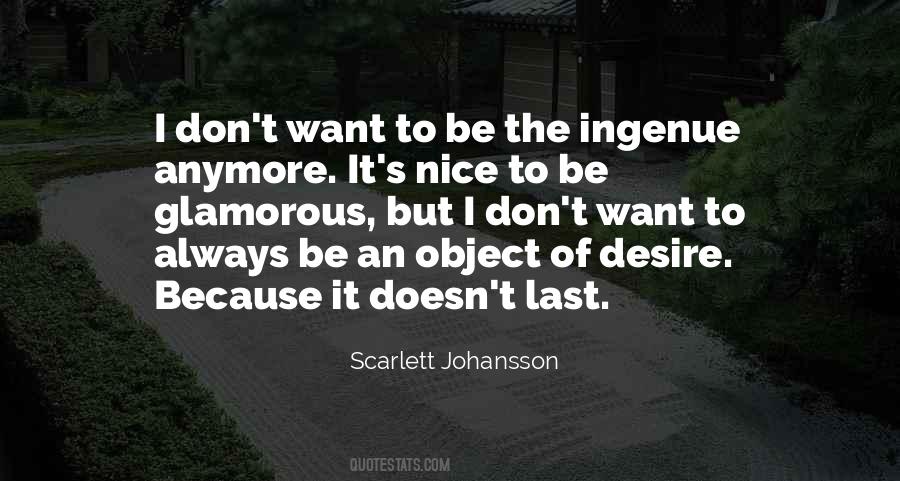 Scarlett Johansson Quotes #1278352