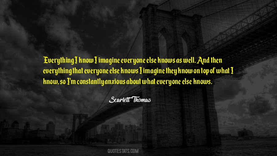 Scarlett Thomas Quotes #141525