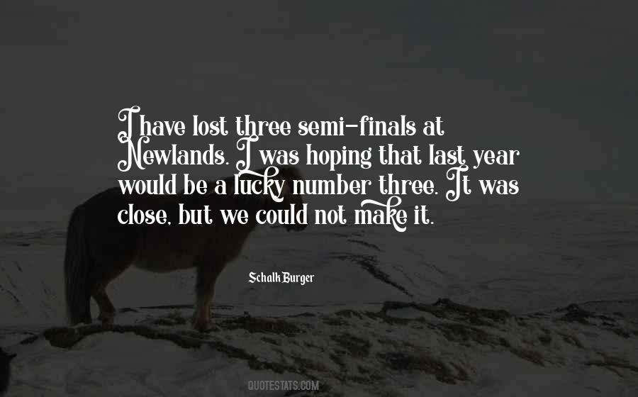 Schalk Burger Quotes #684809