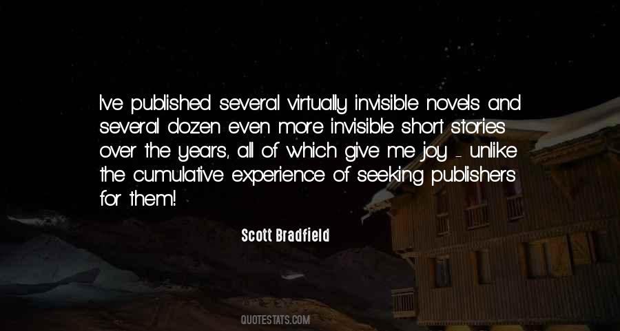 Scott Bradfield Quotes #1156881