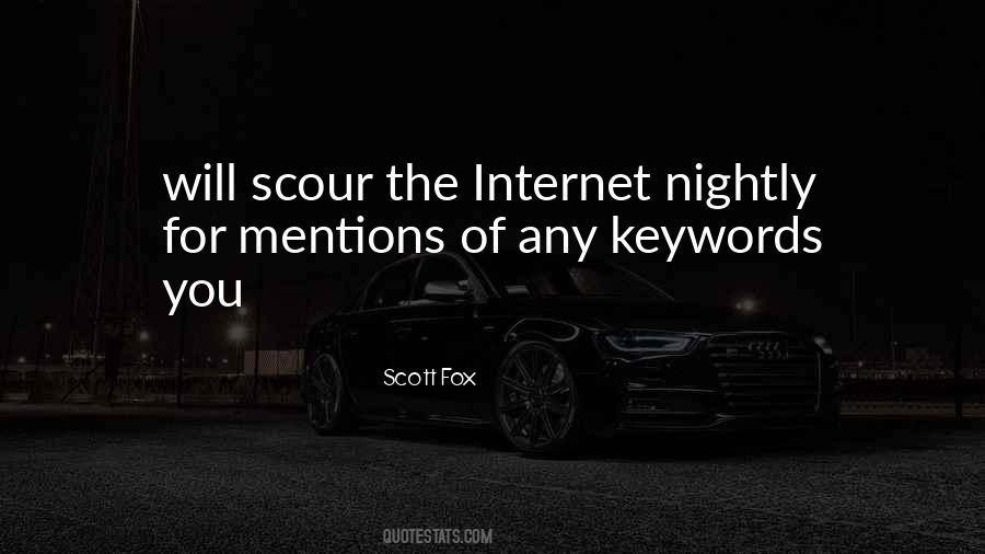 Scott Fox Quotes #1711352