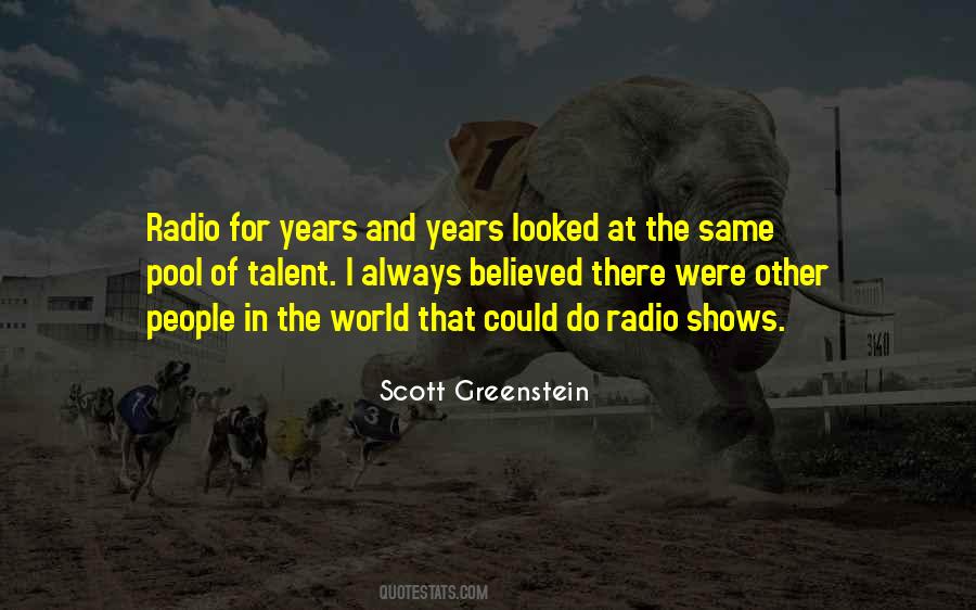 Scott Greenstein Quotes #33872