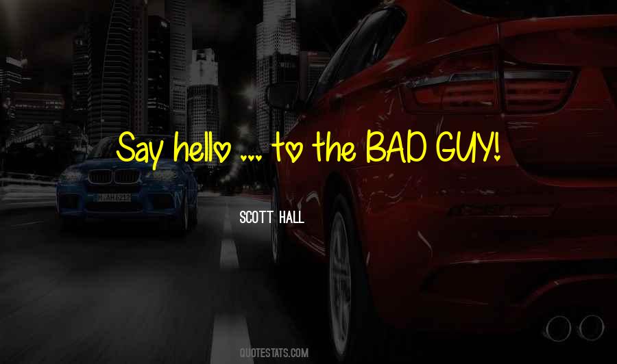 Scott Hall Quotes #341297